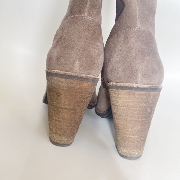 Vince Camuto Lorrey Suede Over The Knee Heeled Boots - Picture 5 of 9